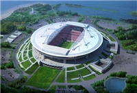 Строительство стадиона на Крестовском острове в Петербурге активизируется